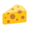 Cheese Wedge emoji on Google